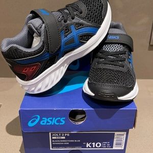 NWT ASICS Kids 10 Jolt 2PS